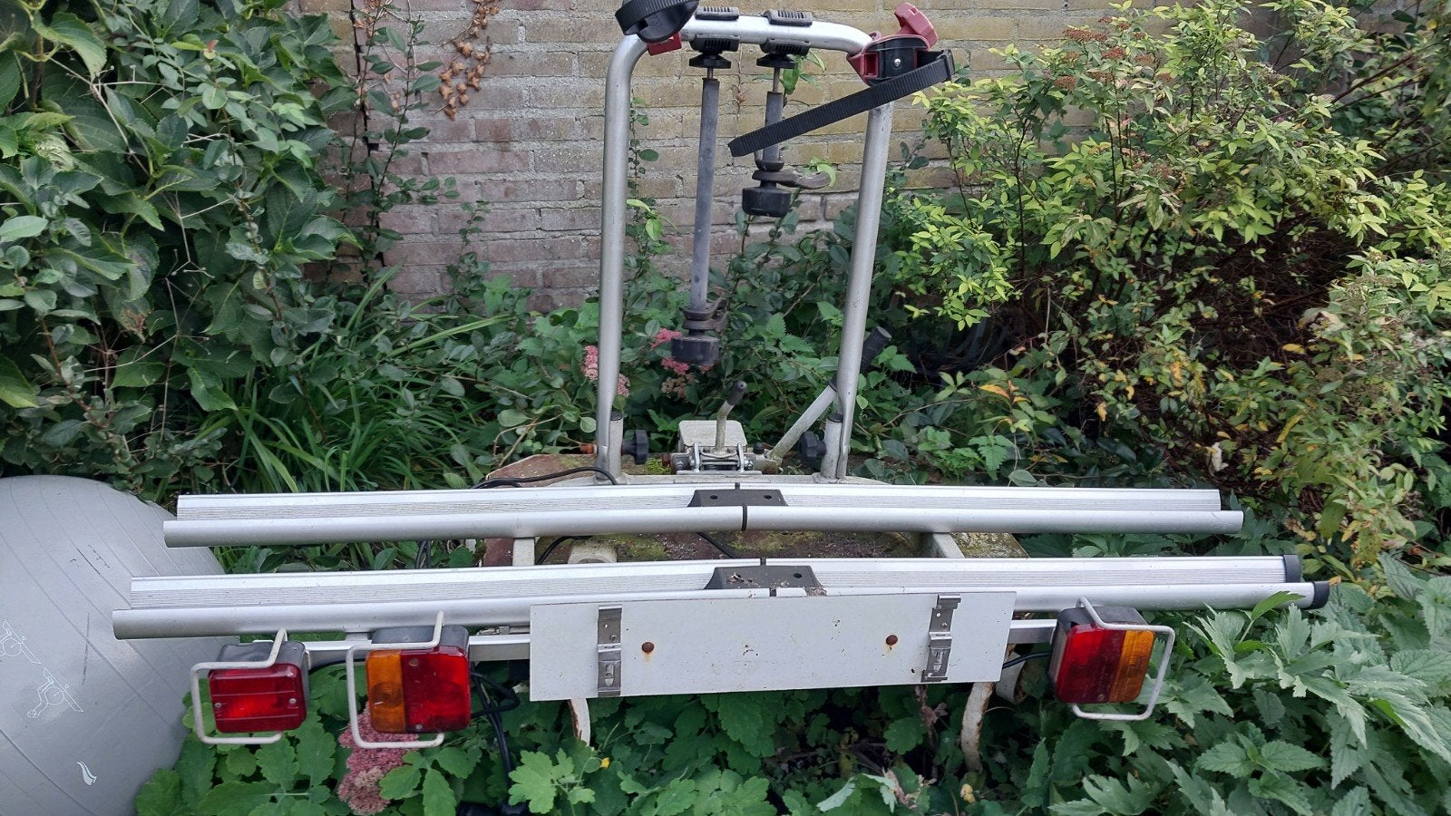 fietsendrager, Ophalen, Trekhaakdrager