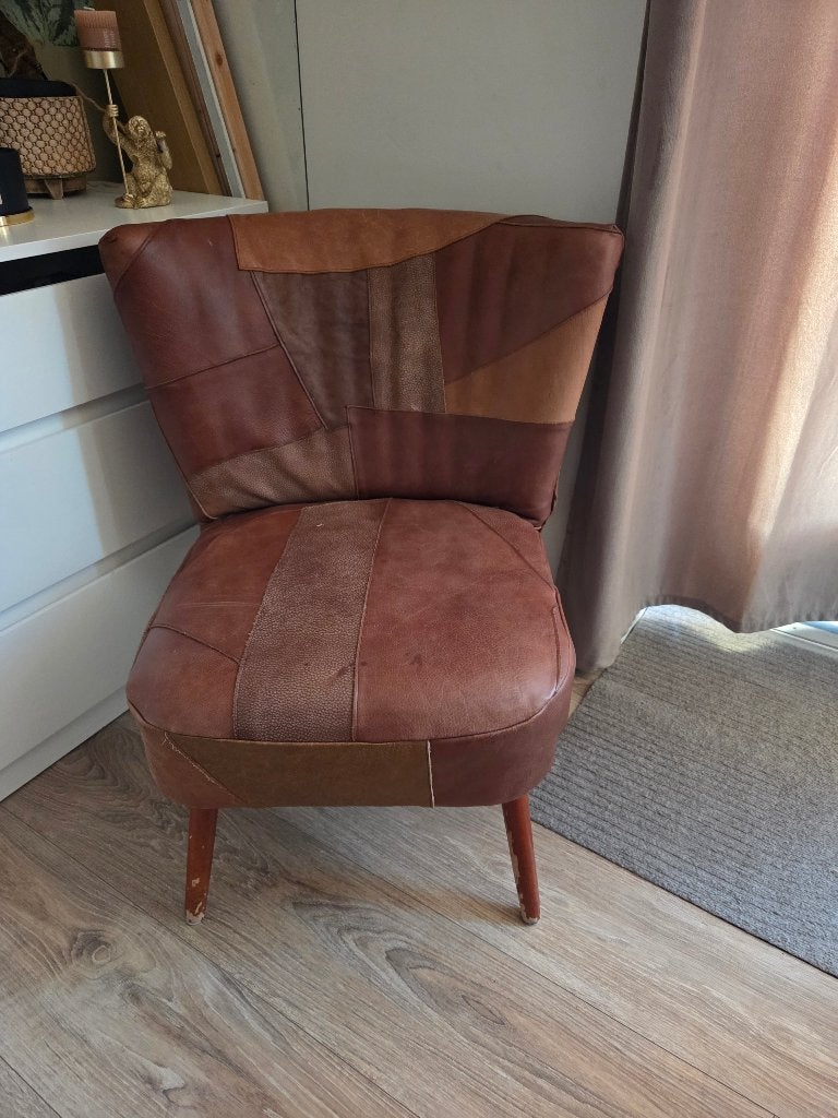Leren stoeltje, Ophalen, Gebruikt, Minder dan 75 cm, Leer