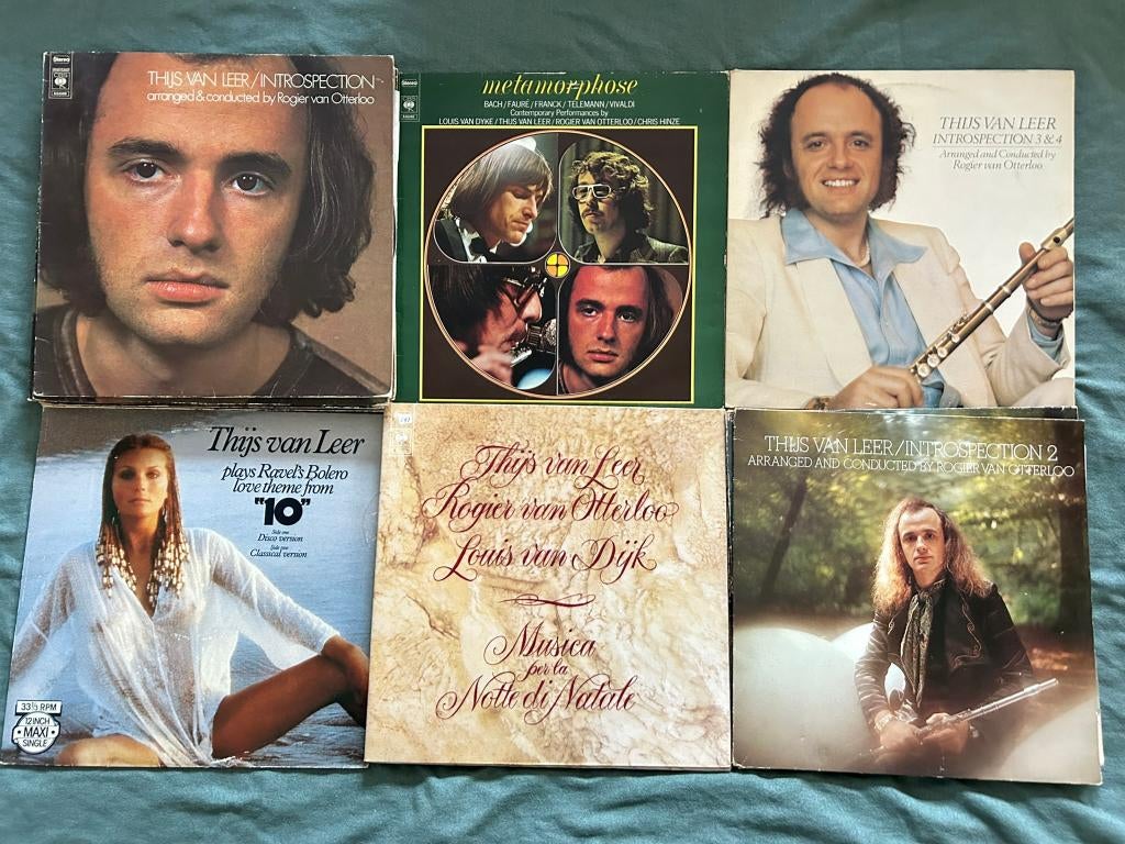 11 LP's Thijs van Leer (ook per stuk te koop), Ophalen of Verzenden, Gebruikt, 12 inch, Levenslied of Smartlap