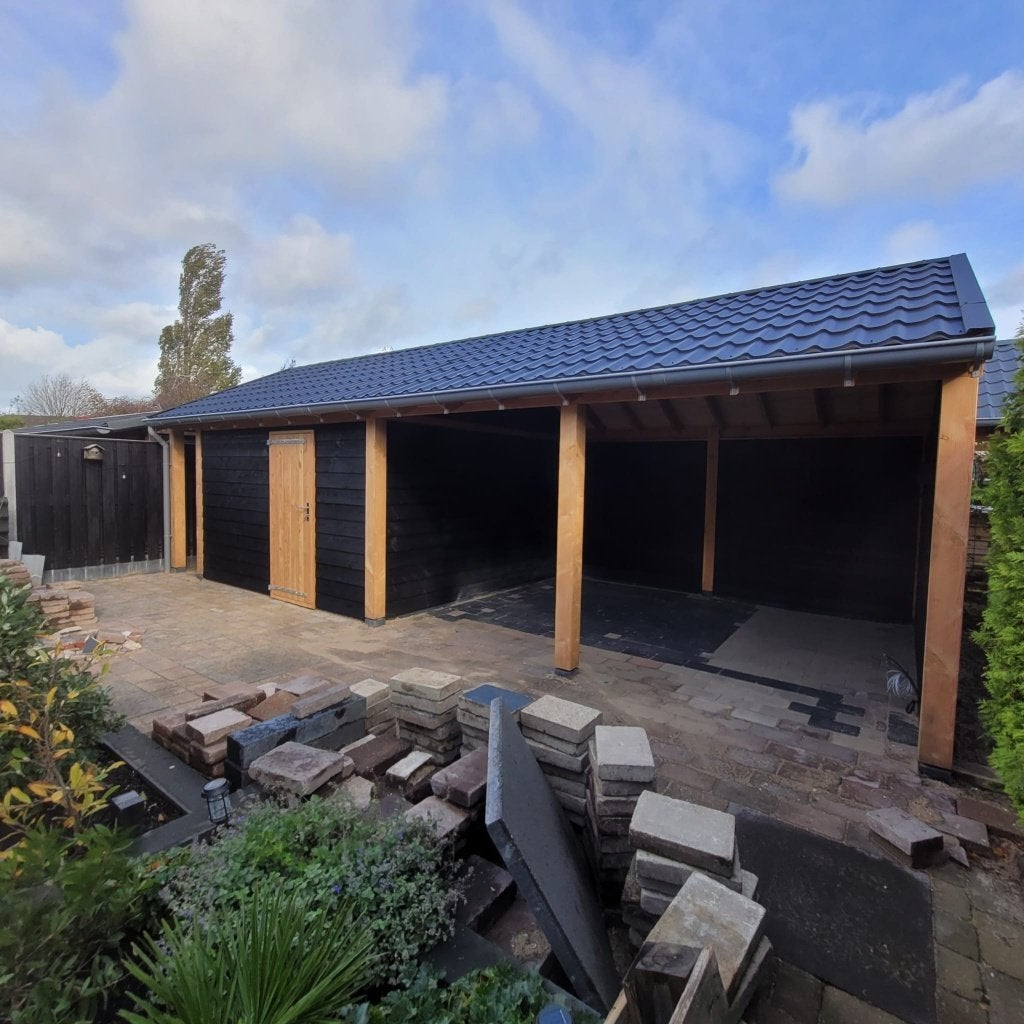berging tuinhuis, overkapping, houtbouw, Ophalen, Nieuw, Hout, Overige typen