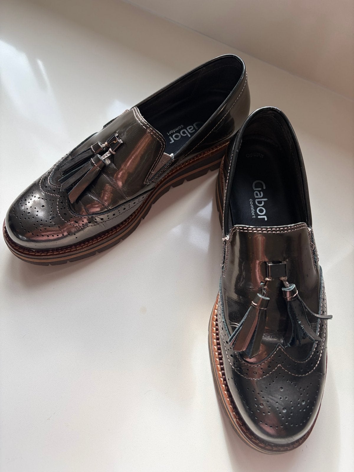 Gabor Comfort Optifit schoenen maat 38, Overige kleuren, Instappers, Ophalen of Verzenden, Zo goed als nieuw