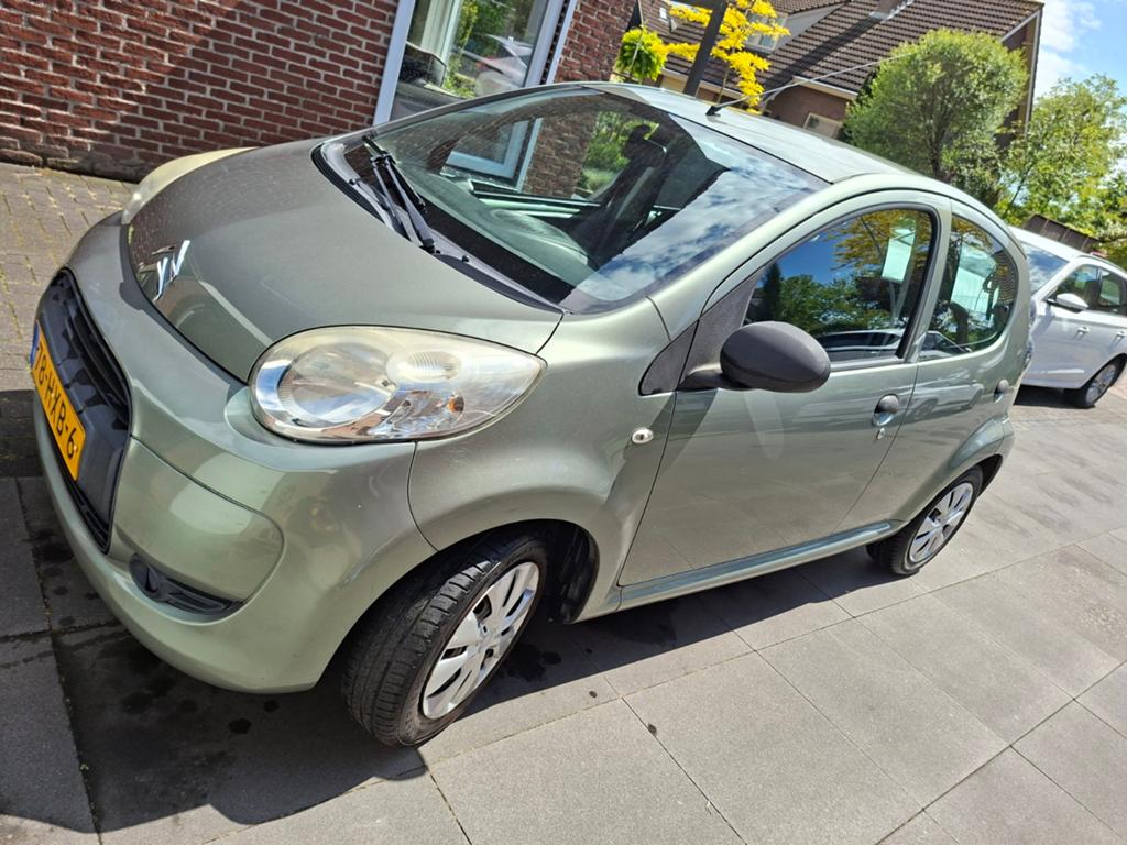 Citroën C1 1.0 5-DRS 2009 Groen, Voorwielaandrijving, Stof, 4 stoelen, C1
