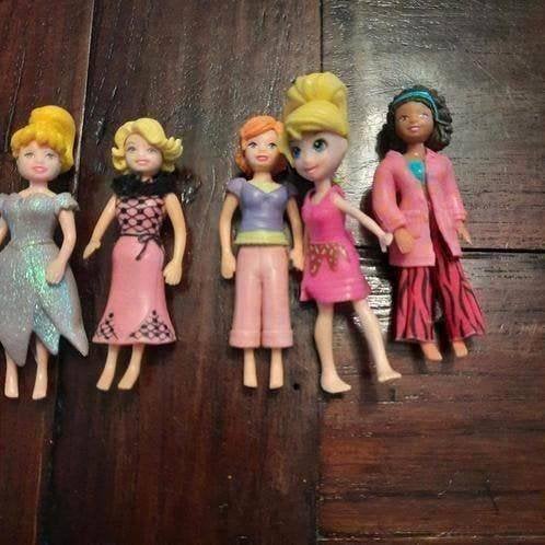 Polly pocket mini barbie, Verzenden, Gebruikt, Barbie