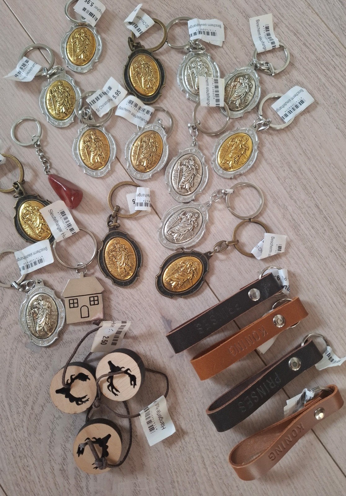 Diverse Sleutelhangers: Christoffel, Ophalen of Verzenden, Nieuw
