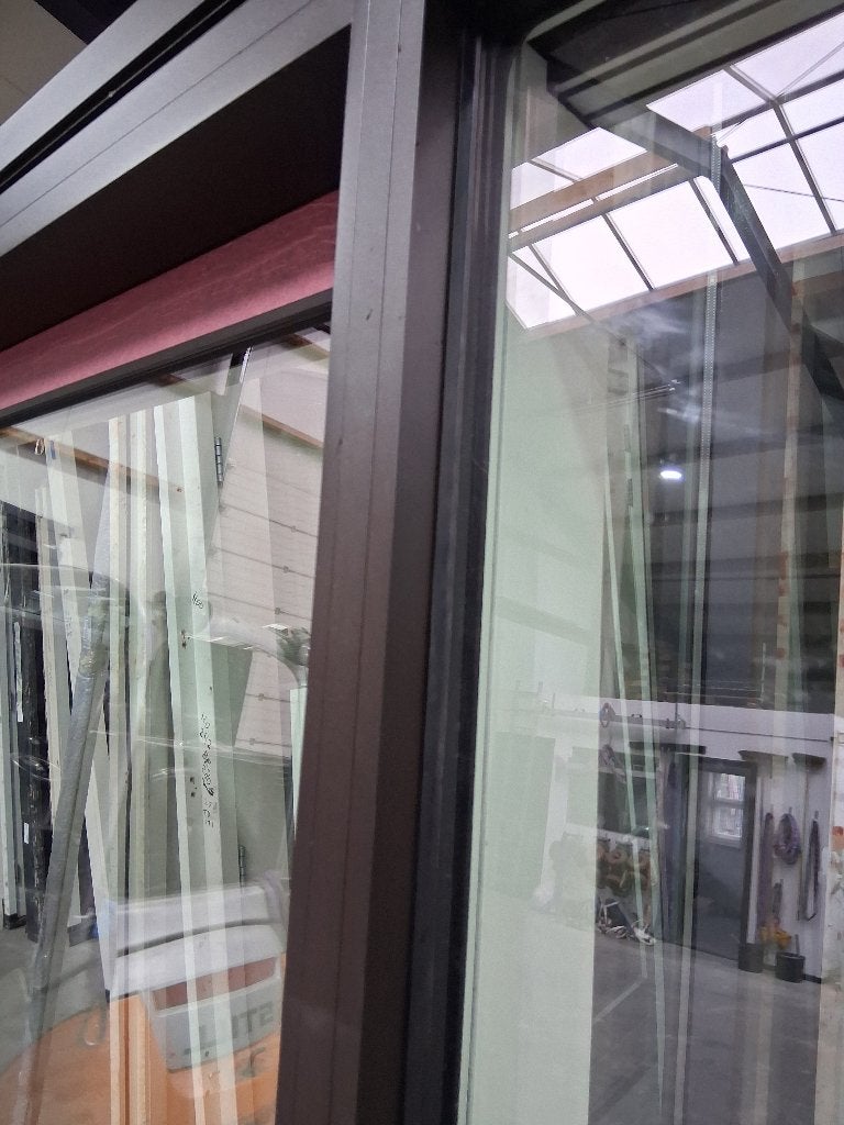 Nieuw Schuifpui Hr++ bezorgen factuur mogelijk, 225 cm of meer, Aluminium, Ophalen of Verzenden, Zo goed als nieuw