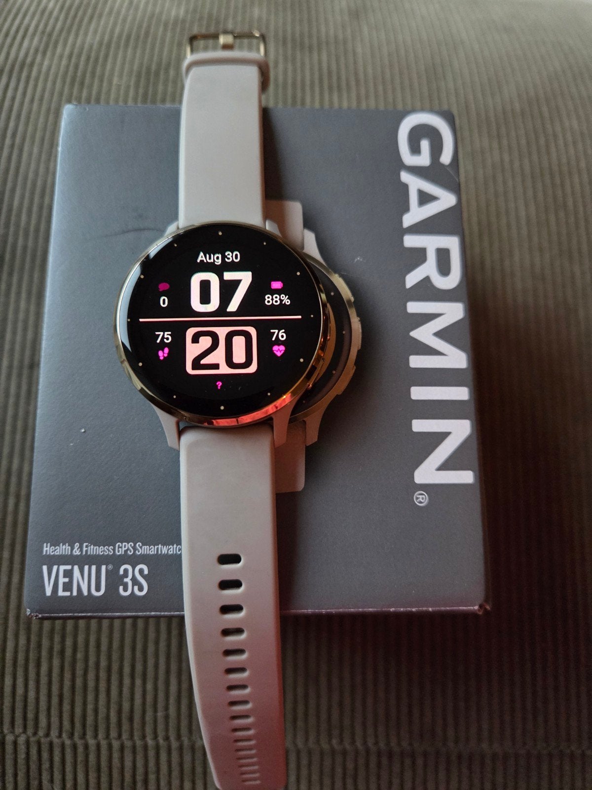 Garmin Venu 3S - Zo goed als nieuw, slechts 1 maand oud, Zwart, Garmin, Ophalen of Verzenden, Zo goed als nieuw