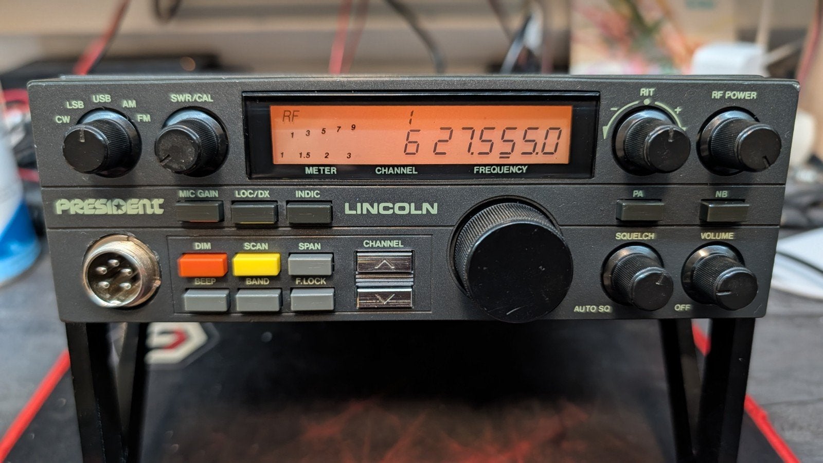 President Lincoln 1 (MK2) CB Radio, Telecommunicatie, Ophalen of Verzenden, Gebruikt, Zender en Ontvanger