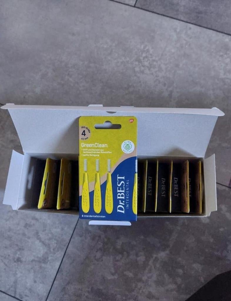 Dr. BEST GreenClean interdentale ragers 12 doosjes (advr 48, Ophalen of Verzenden, Nieuw, Overige typen