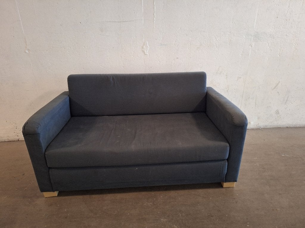 Slaapbank IKEA, Ophalen, Gebruikt, Zwart, Tweepersoons