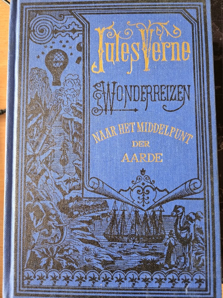 Jules Verne - Naar het Middelpunt der Aarde (Wonderreizen), Boeken, Ophalen of Verzenden, Zo goed als nieuw, Nederland, Jules Verne