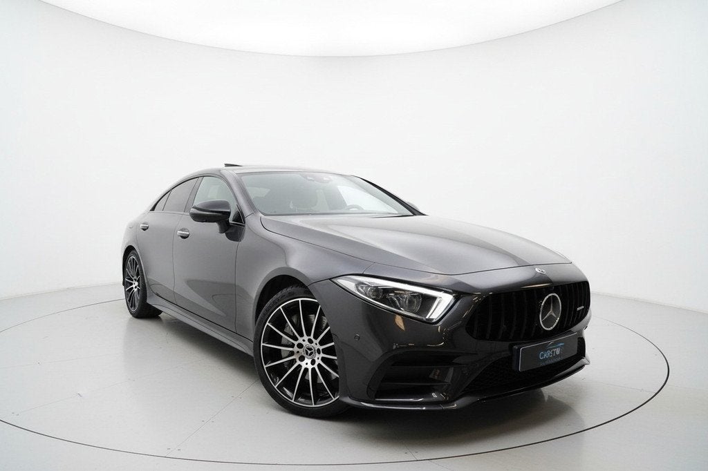 Mercedes-Benz CLS-klasse 450 4MATIC AMG DAK SFEER 360 DIST, Auto's, Gebruikt, 367 pk, Leder, Bedrijf