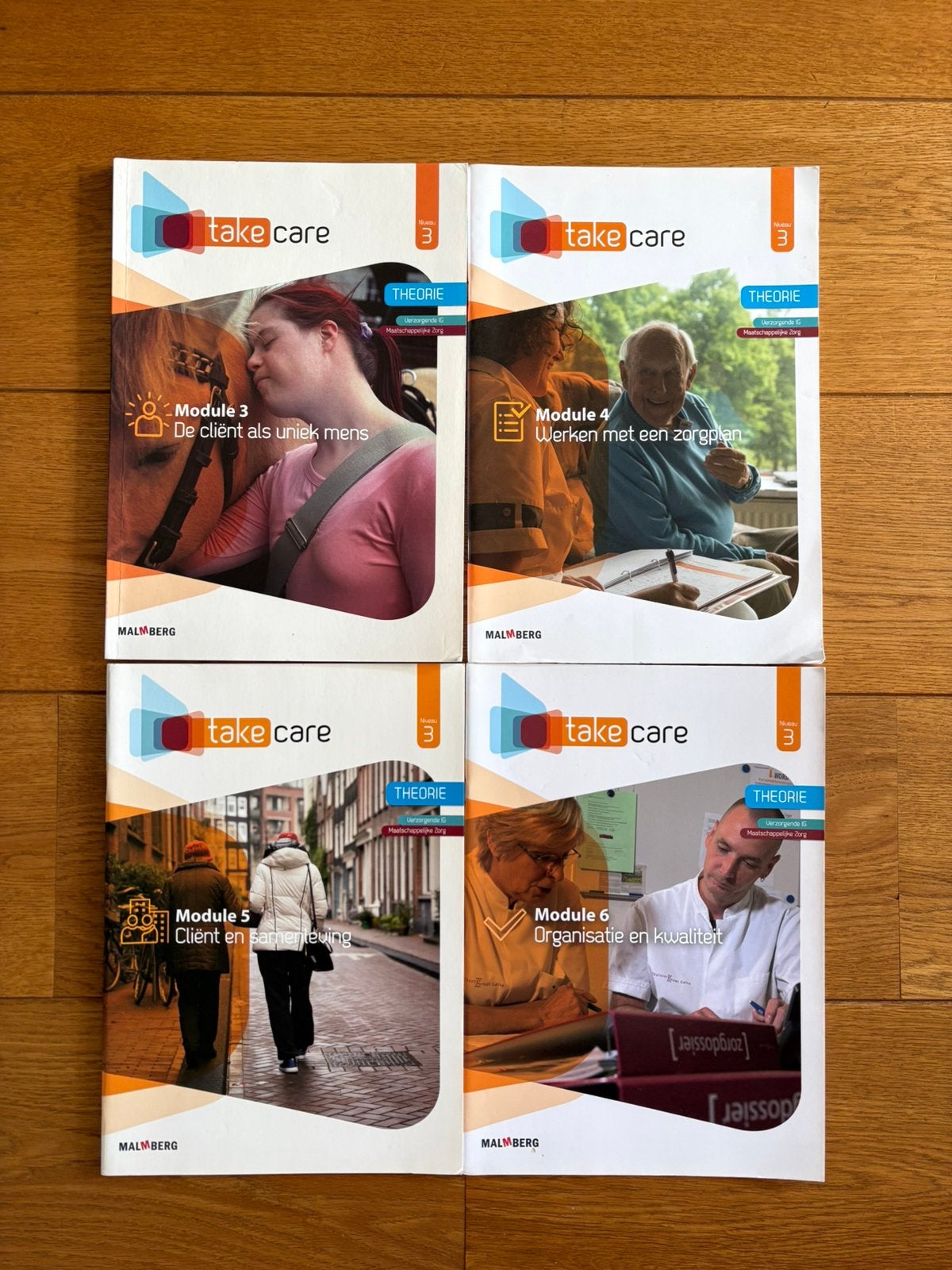 Take Care theorie module boeken, Boeken, Schoolboeken, Ophalen of Verzenden, Zo goed als nieuw, Overige niveaus, Overige vakken