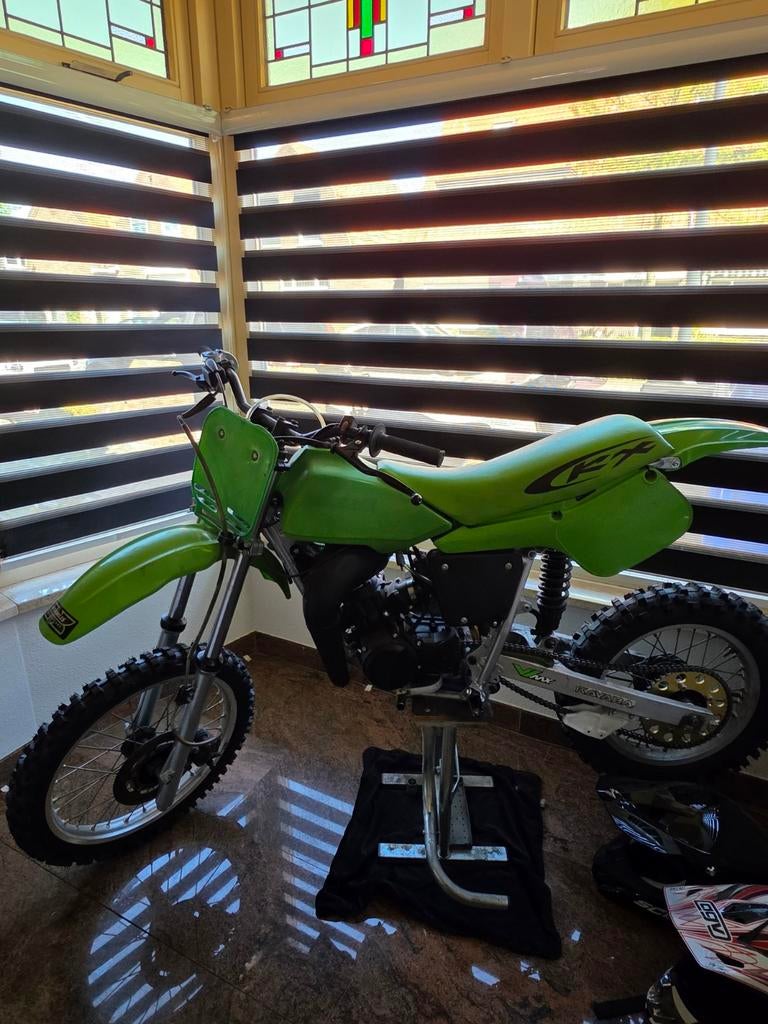 Kawasaki KX80 Crossmotor uit 1984 - Gereviseerd, Fietsen en Brommers, Brommers | Crossbrommers, Ophalen