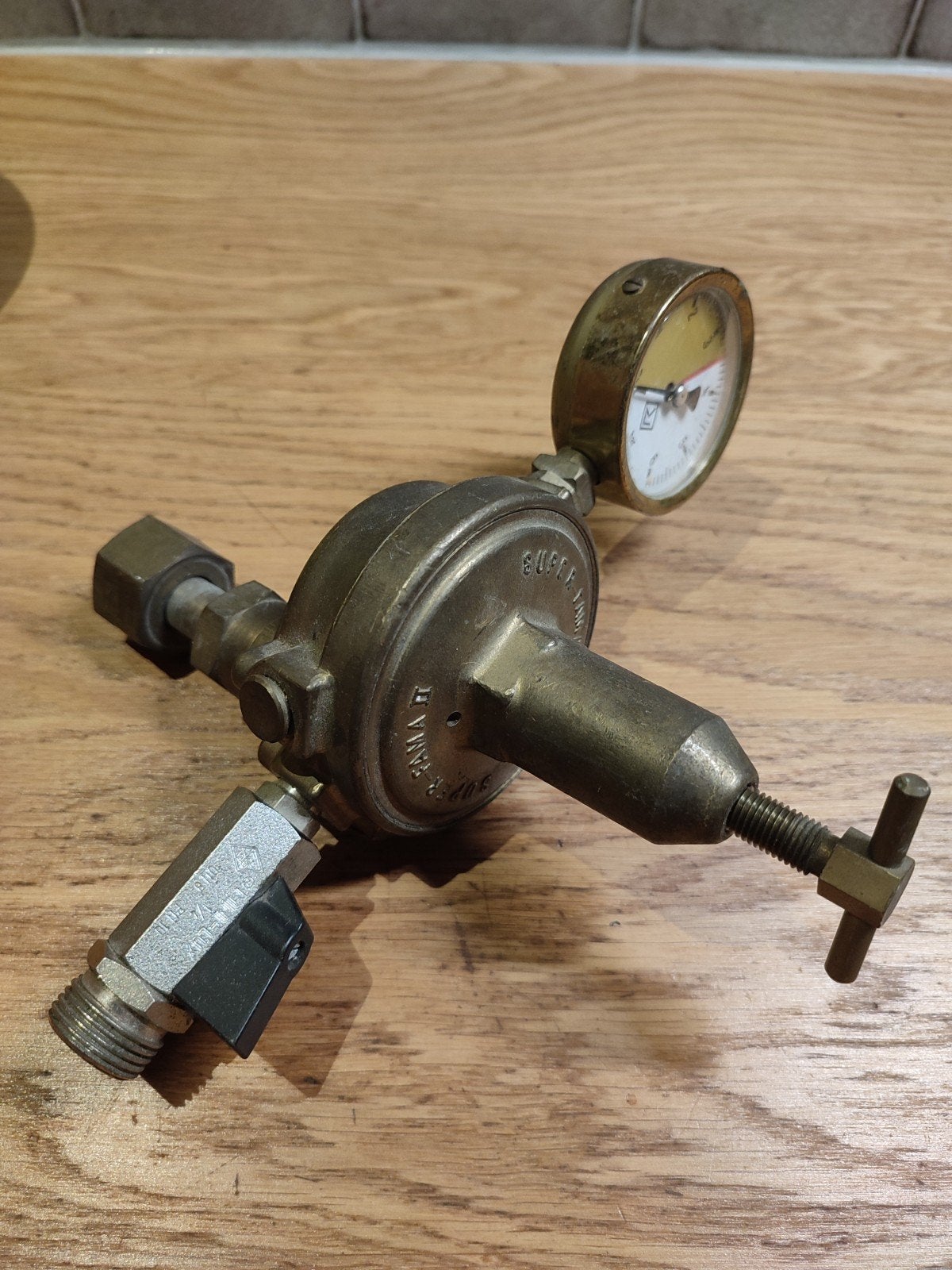 Stoer Industrieel (decoratief) reduceerventiel, Ophalen of Verzenden