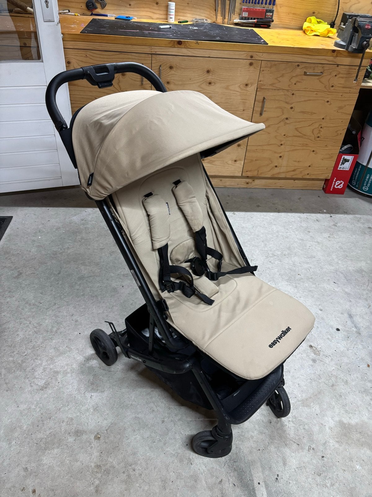 Easywalker Miley2 buggy, Kinderen en Baby's, Buggy's, Ophalen, Zo goed als nieuw, Overige merken, Regenhoes
