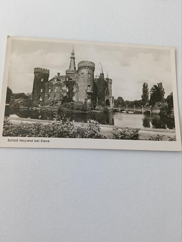 Ansichtkaart Schloss Moyland bij Kleve, Ophalen of Verzenden