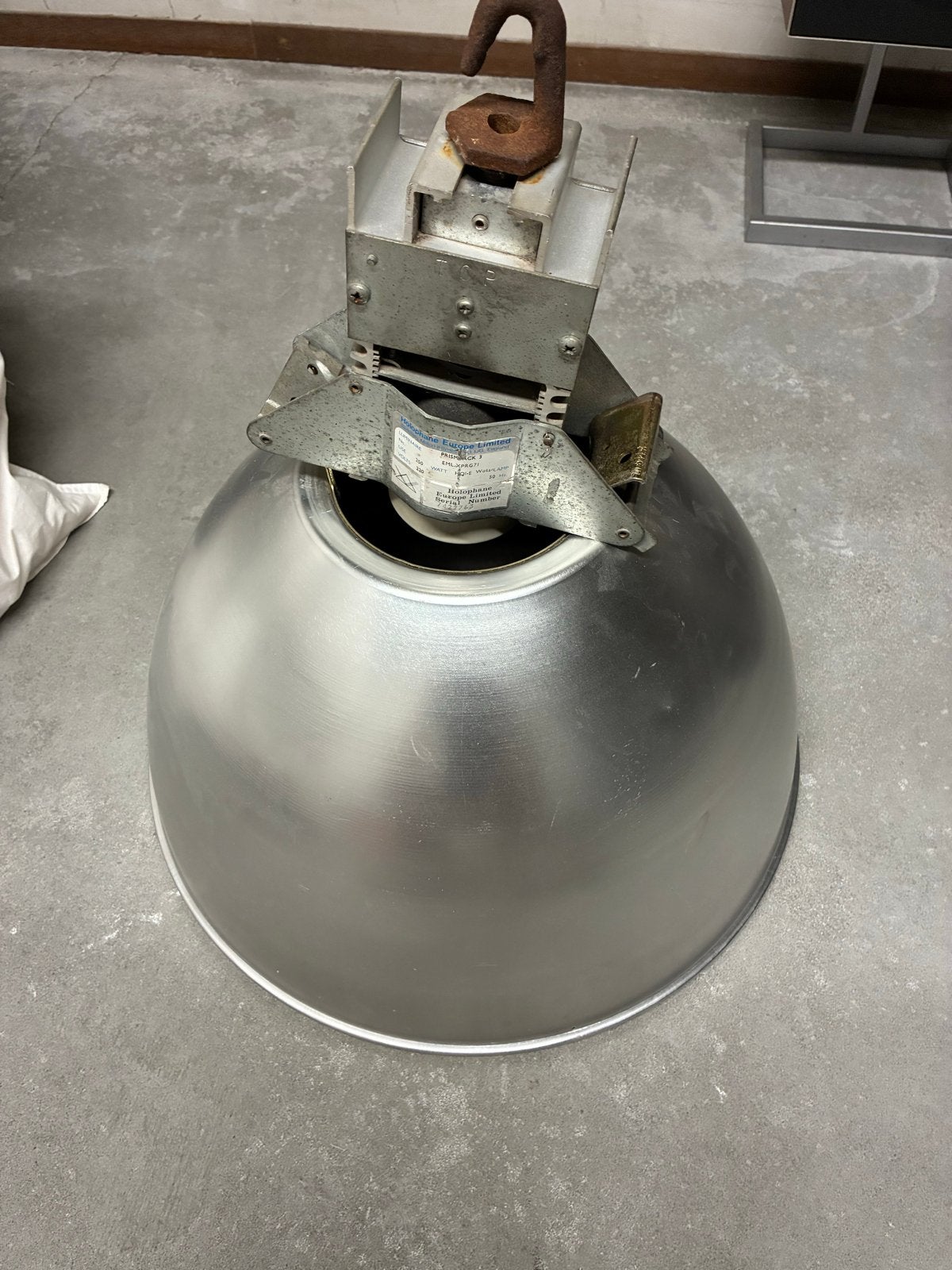 Holophane Industriële Hanglamp - 250W, Metaal, Gebruikt, Overige merken, Gebruikt, Industrieel, Overige fittingen