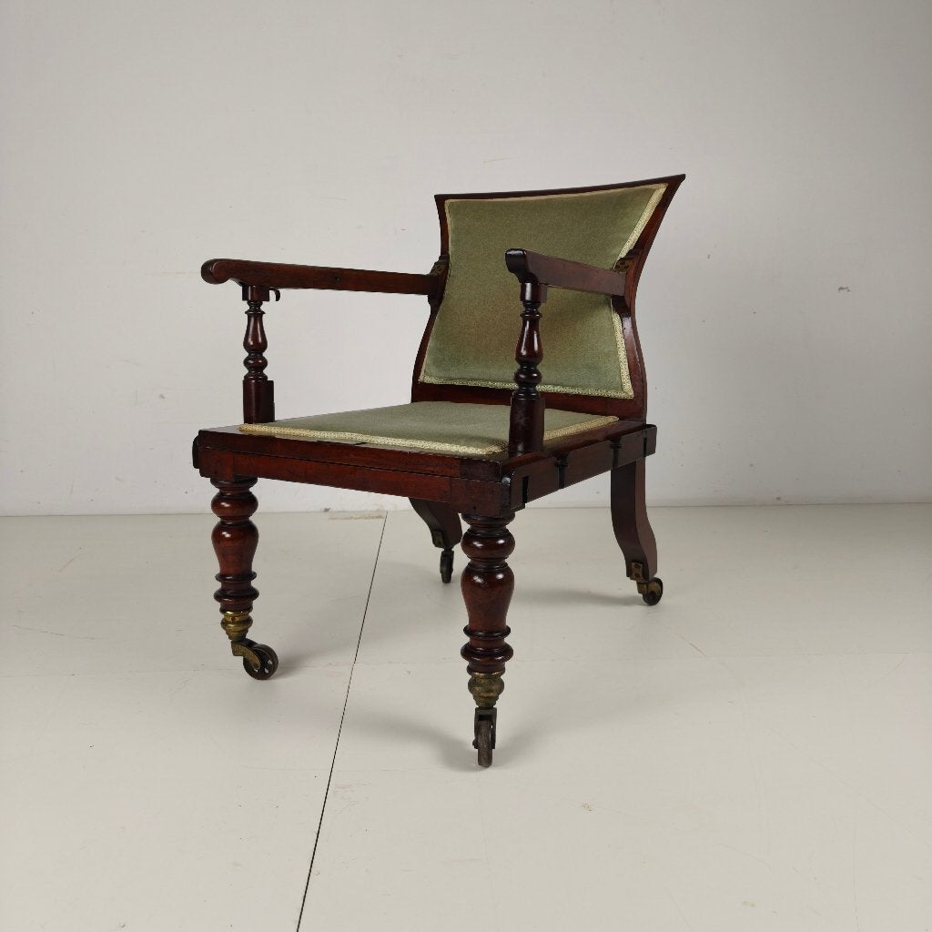 Zeldzame Victoriaanse fauteuil J. Alderman, Londen, Ophalen of Verzenden