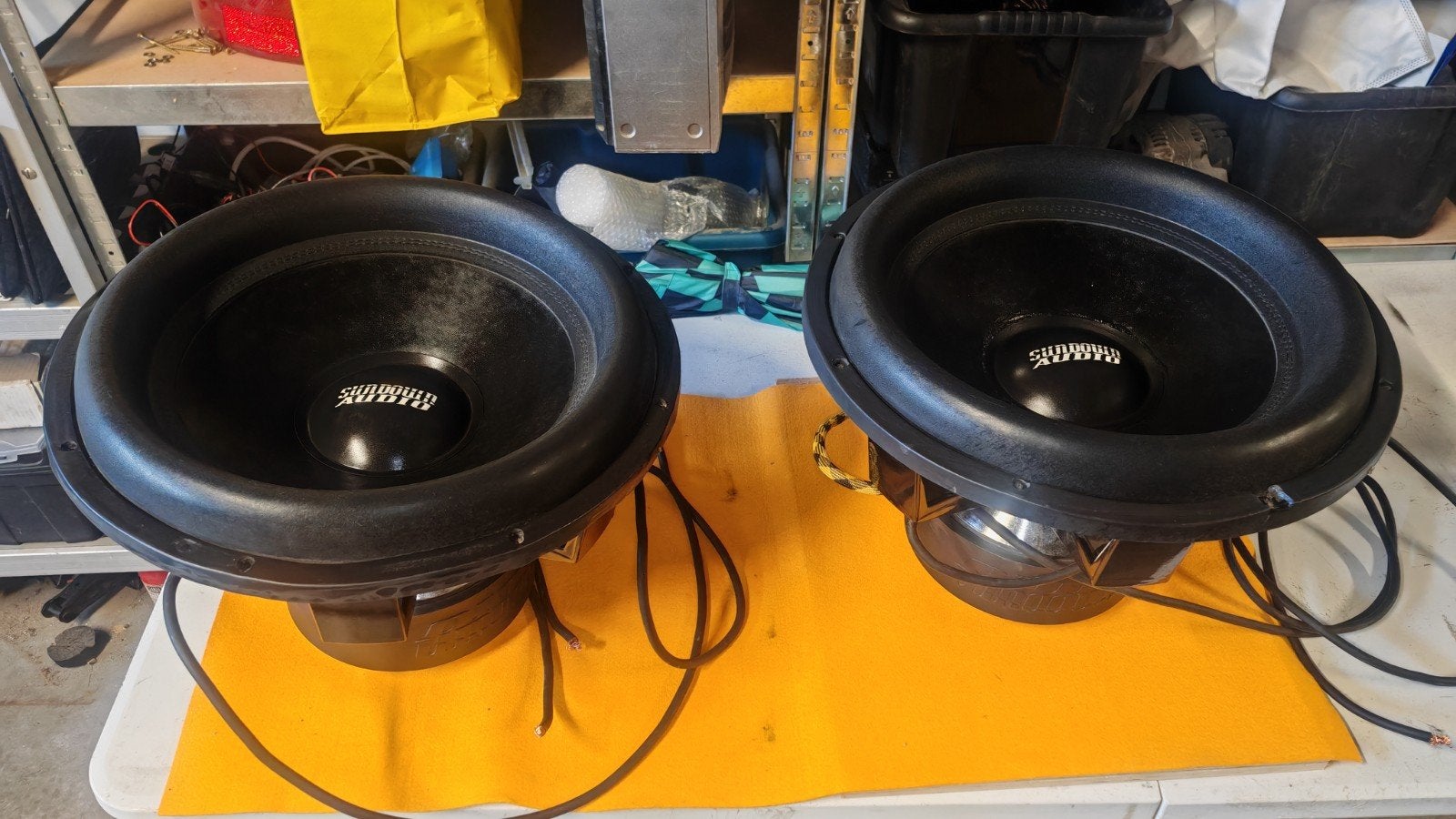 Sundown Audio zv4 18inch D2, Ophalen, Gebruikt