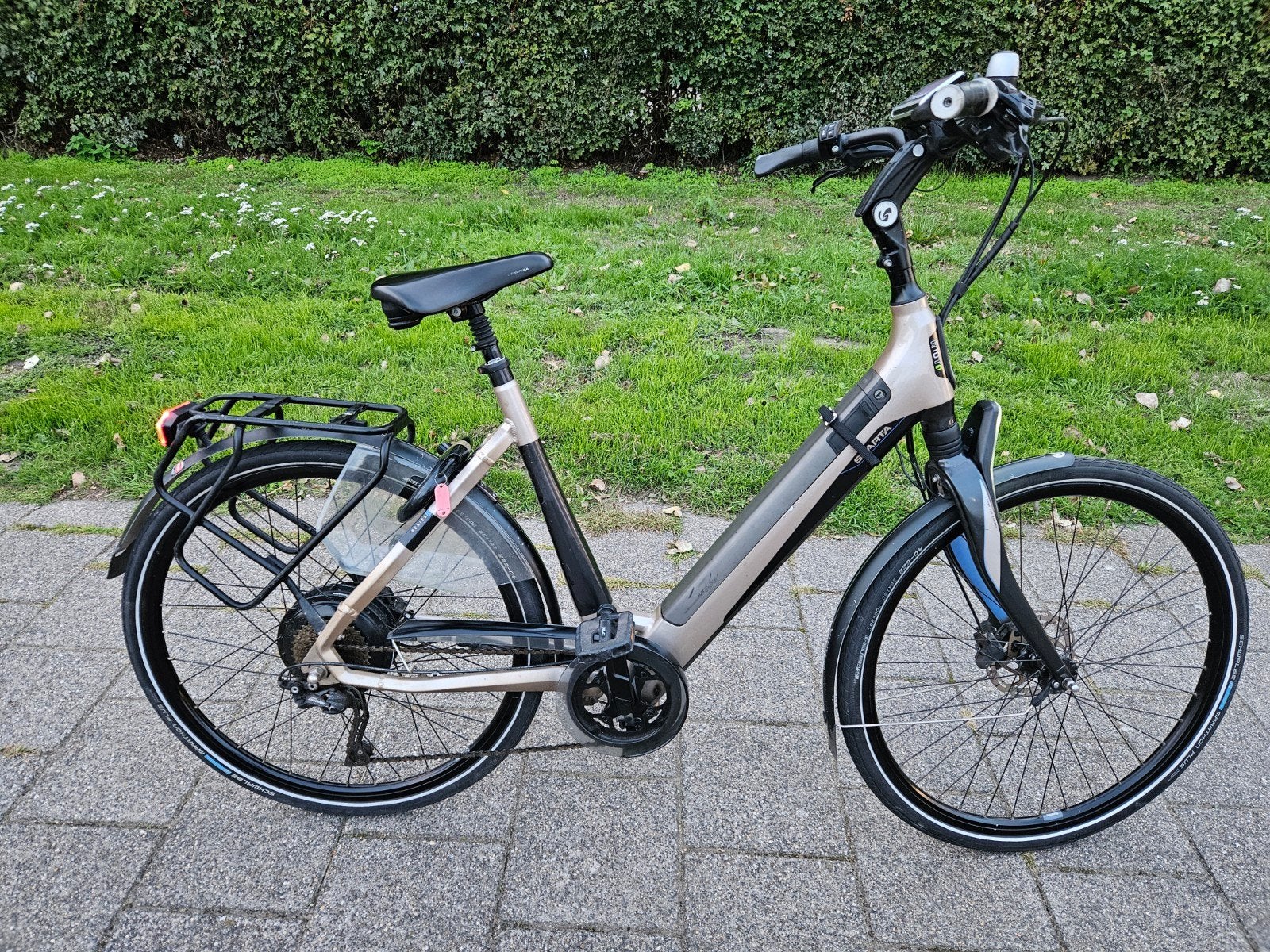 Elektrische fiets sparta R10Ti, Fietsen en Brommers, Ophalen, Sparta, Gebruikt, Versnellingen