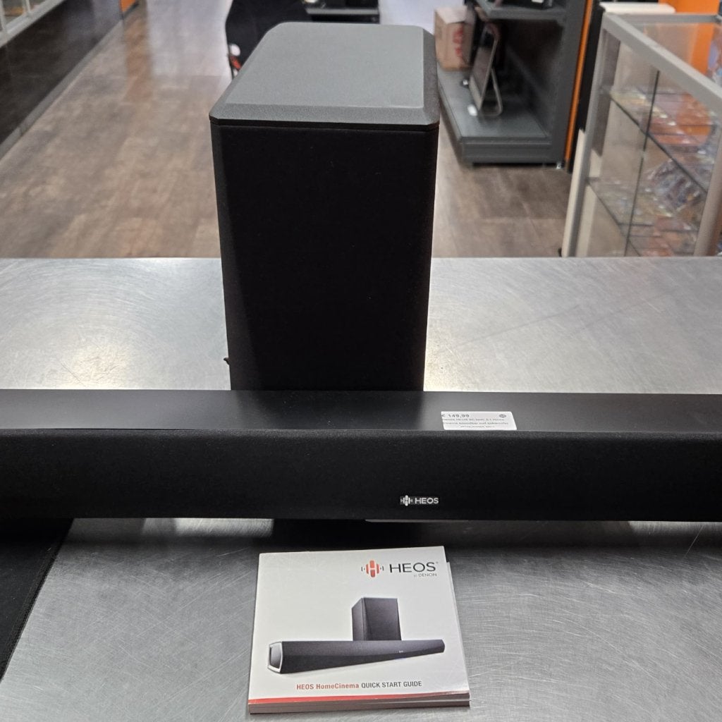 Denon HEOS SC-HHC 2.1 soundbar met subwoofer, Denon, Zo goed als nieuw, Support@denon.com, 1-1-1, Shin-Yokohama
Kohoku-ku, Yokohama 222-0033
Japan