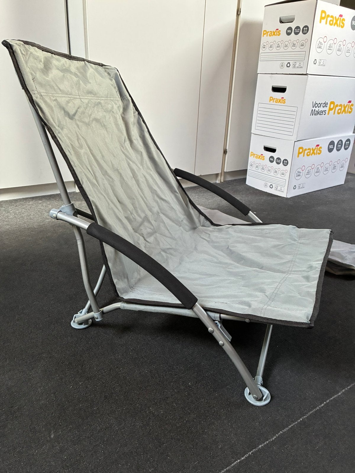 Strandstoel, Ophalen, Zo goed als nieuw, Campingstoel