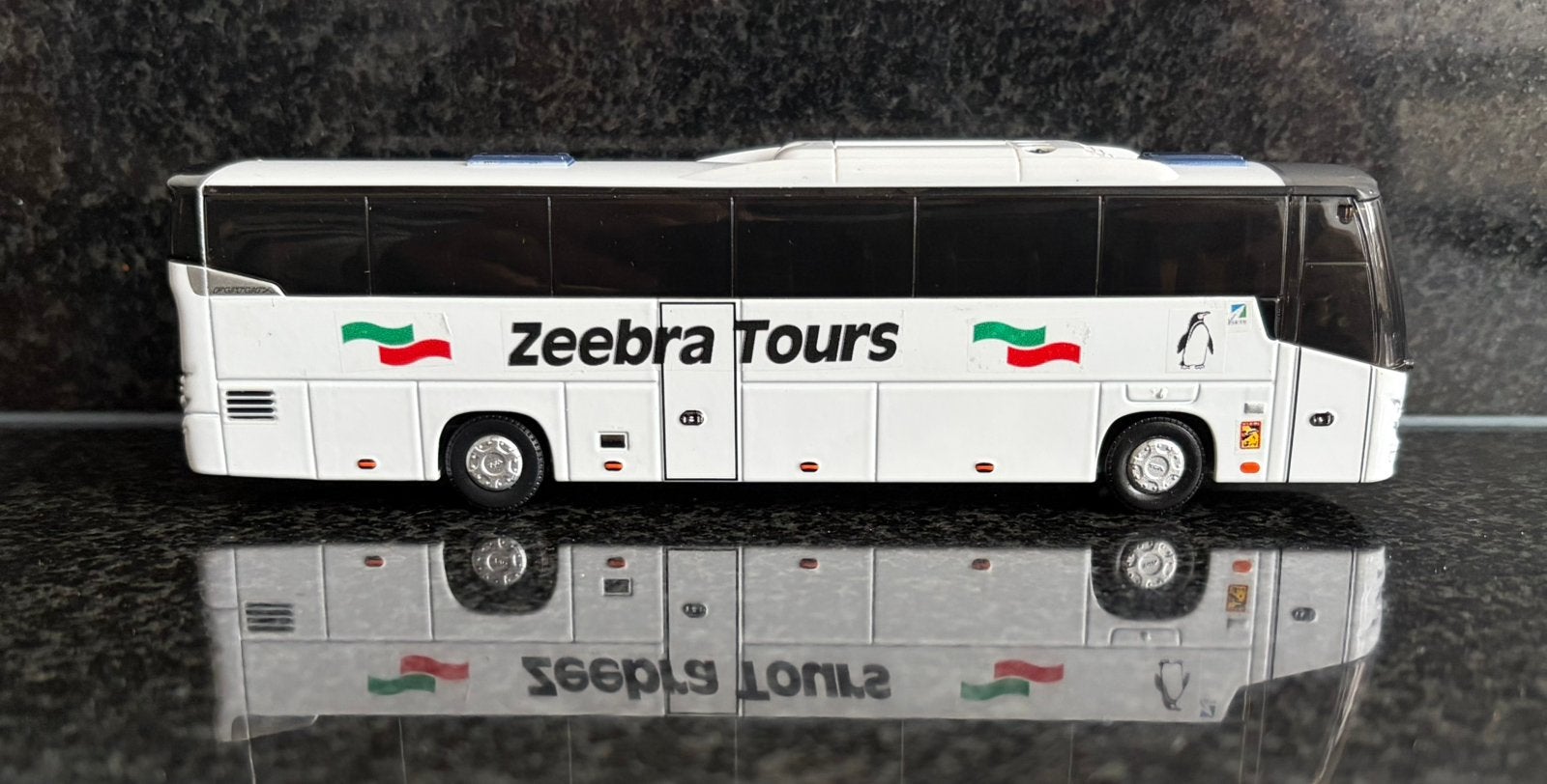 Decals transfer logo set Zeebra Tours bus touringcar 1:87, Hobby en Vrije tijd, Verzenden, Nieuw, Overige merken