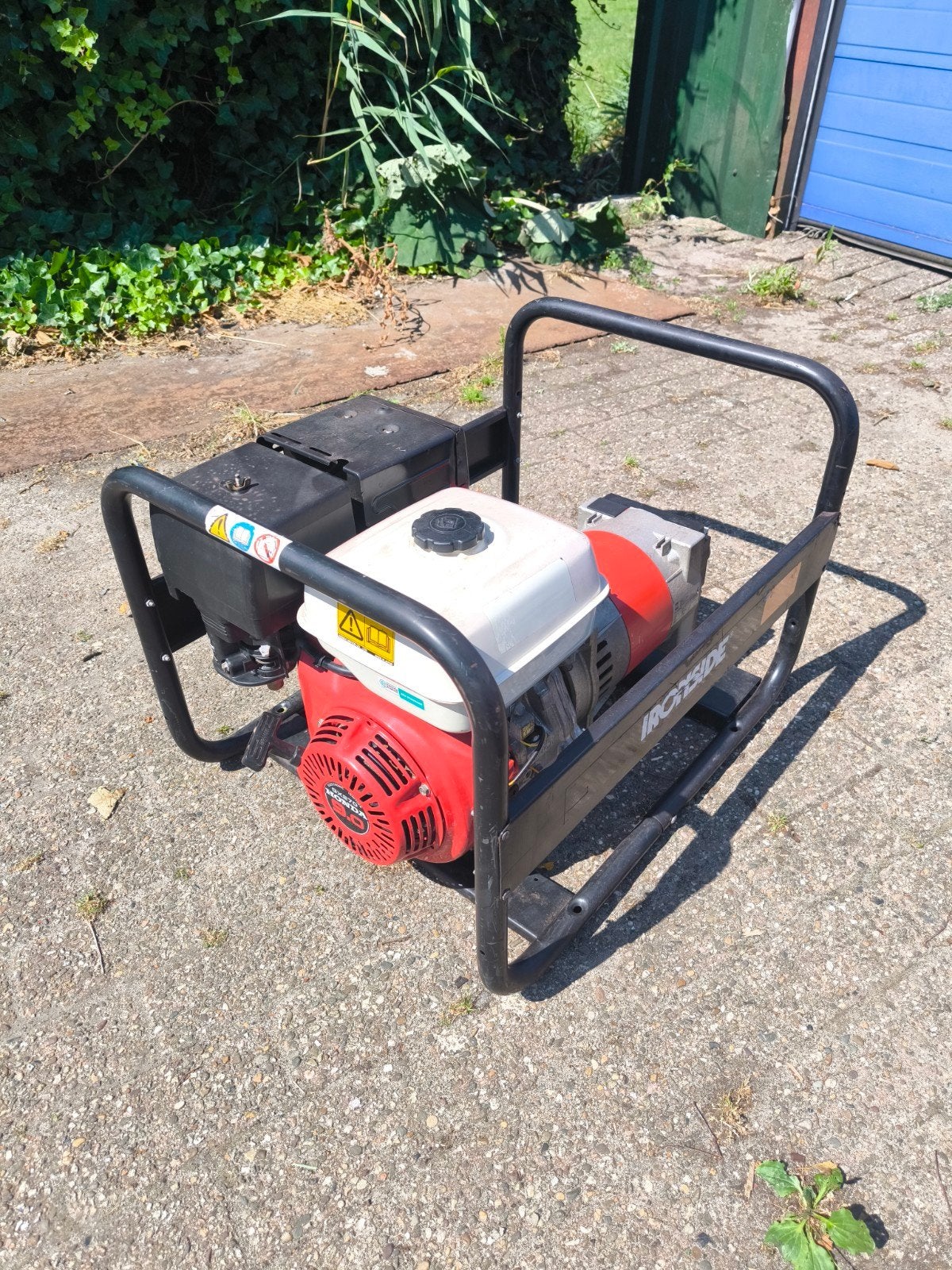 Ironside Honda GX270 9.0 Aggregaat Benzine, Ophalen, Gebruikt, 5 tot 10 kVA, Benzine