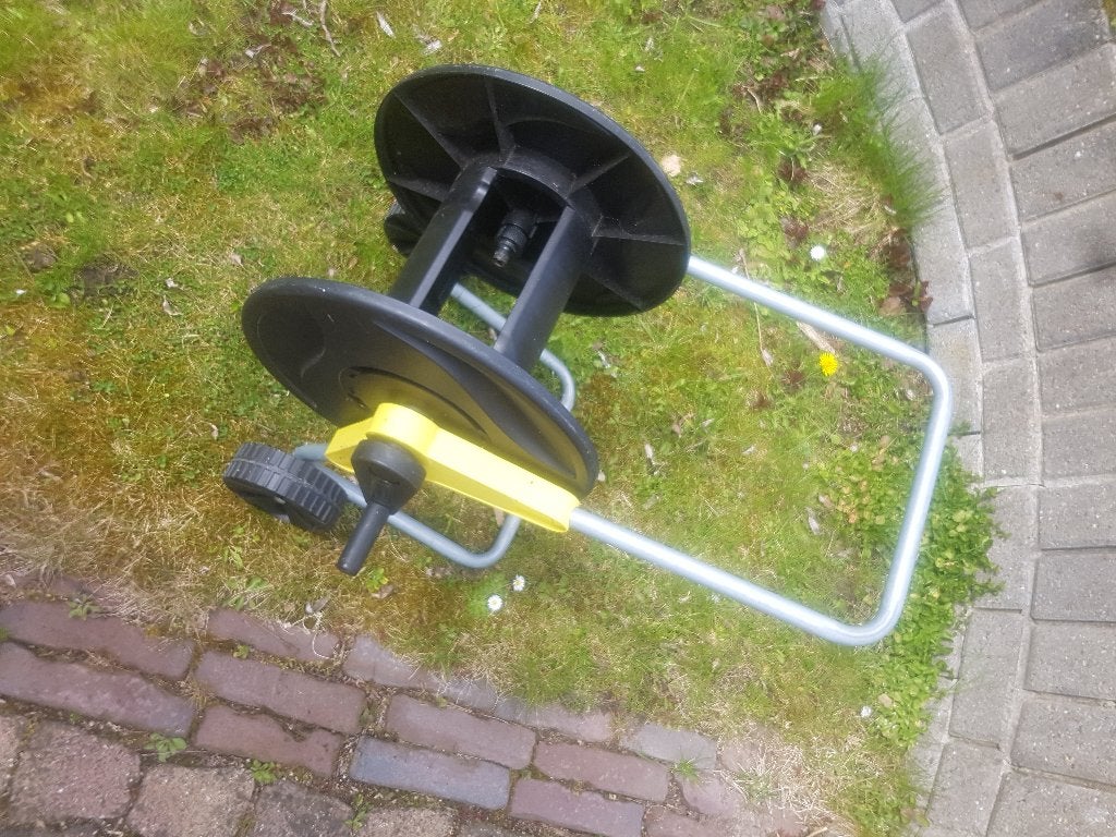 Karcher slanghaspel tuinslang slangen haspel kabelhaspel, Ophalen, Zo goed als nieuw, Tuinslanghaspel