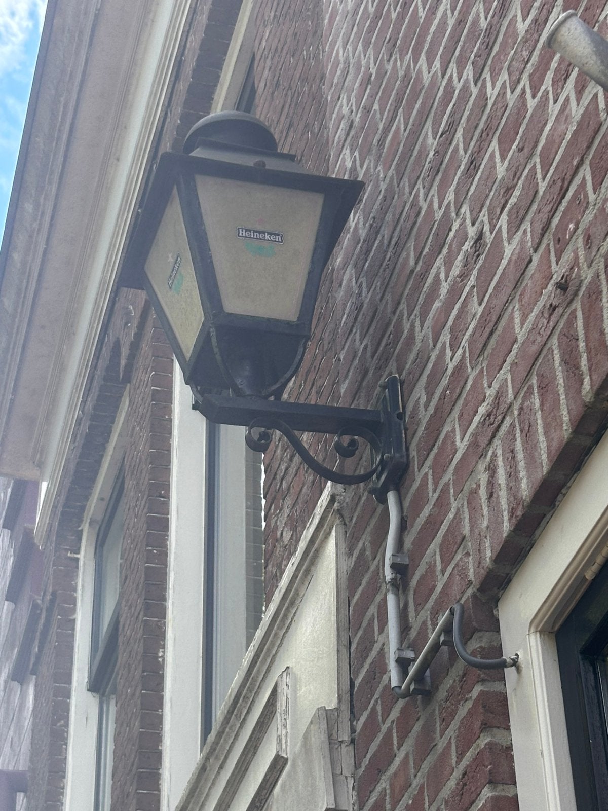 Heineken buiten verlichting, Ophalen of Verzenden, Zo goed als nieuw, Netvoeding, Minder dan 50 watt