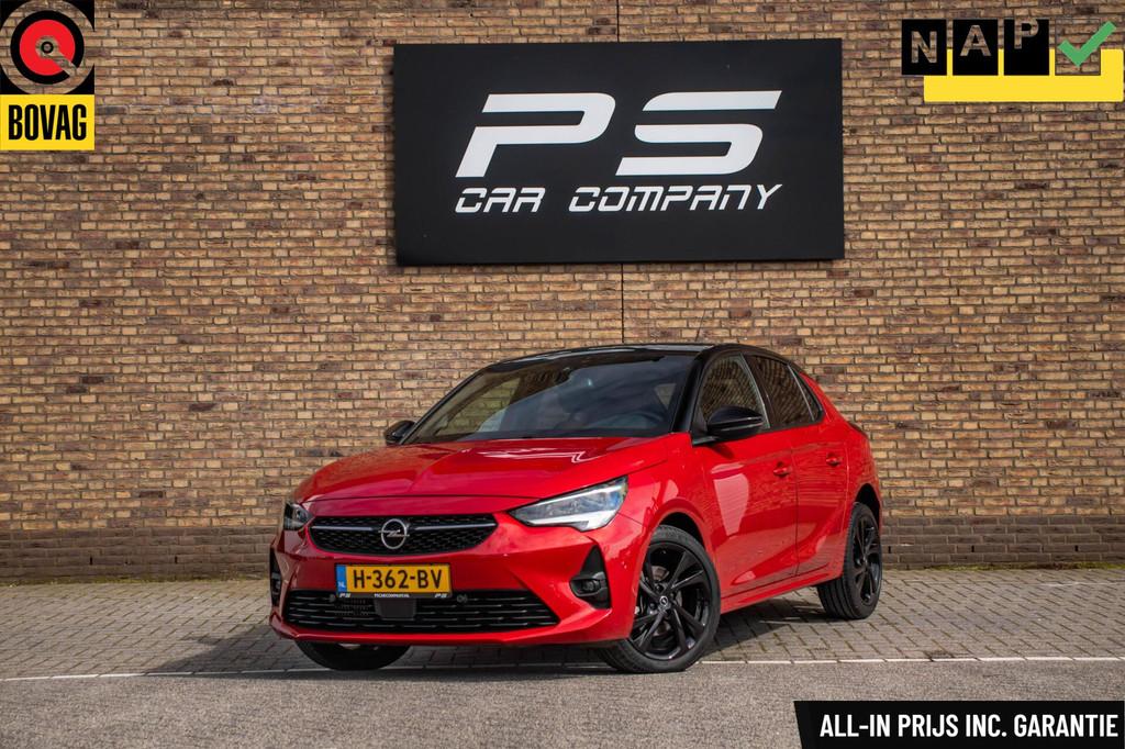 Opel Corsa 1.2 GS Line, Origineel NL/1e eig/Carplay/Dodehoek, Gebruikt, Met garantie (alle), Parkeersensor, 49 €/maand