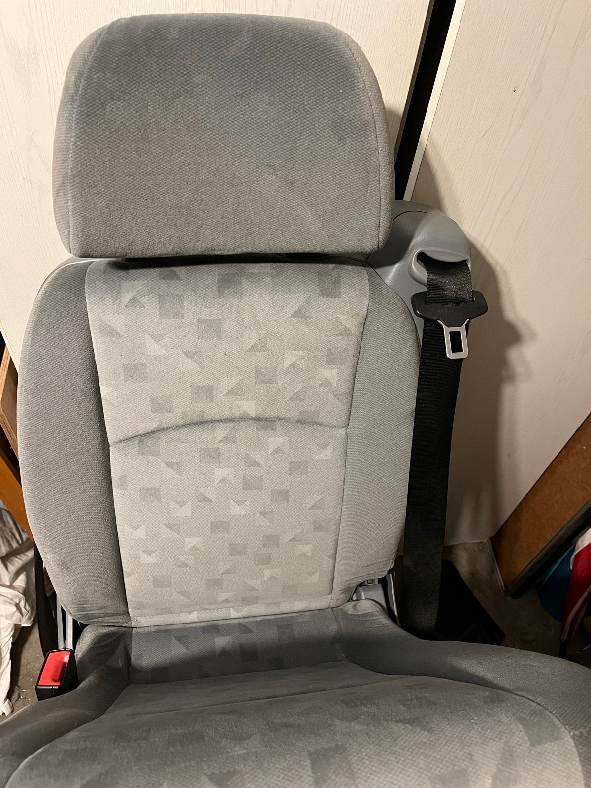 Passagiersstoel Mercedes Viano/Vito - Grijs stof met motief, Auto-onderdelen, Interieur en Bekleding, Ophalen, Gebruikt, Mercedes-Benz