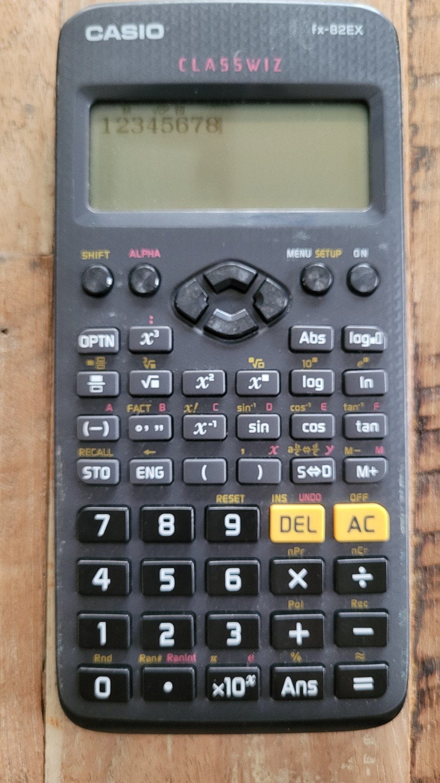 casio classwiz fx-82EX rekenmachine, Ophalen of Verzenden, Zo goed als nieuw