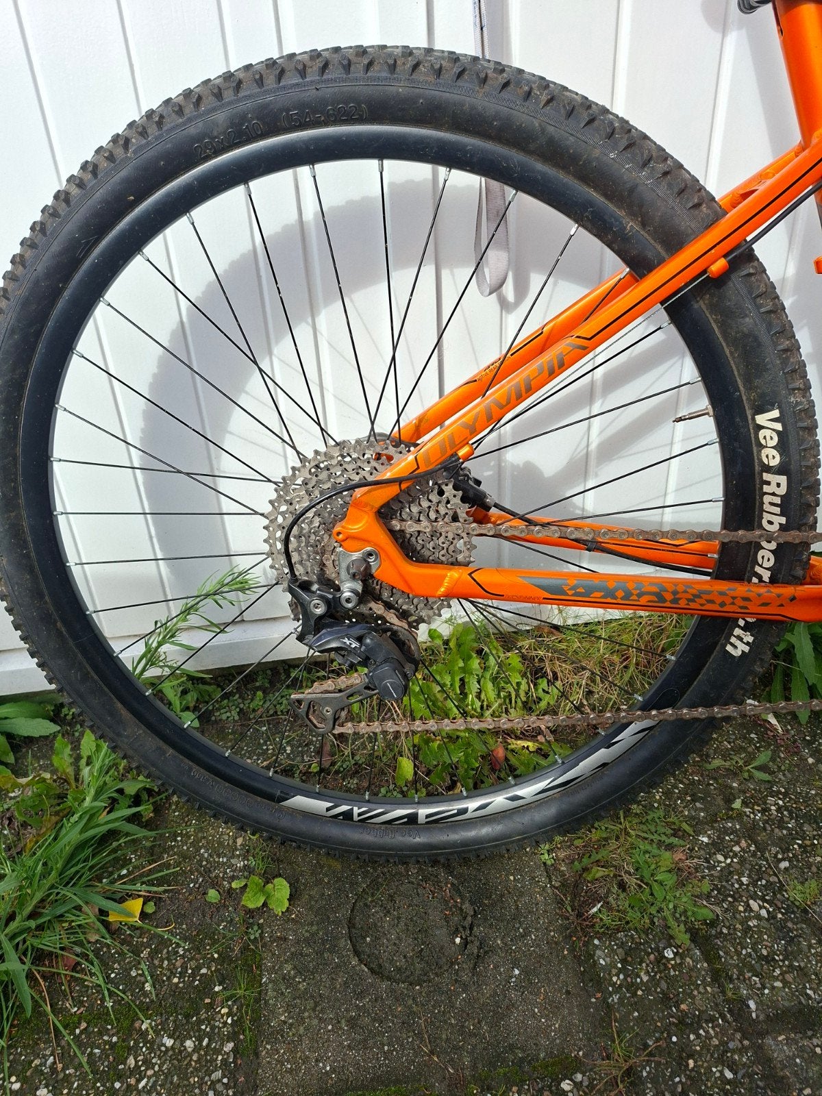 Olympia Drake Mountainbike - Oranje/Grijs - Maat L, Gebruikt, 57 cm of meer, Hardtail, Heren