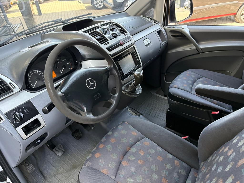 Mercedes-Benz Vito 109 CDI 320 Lang Dubbele Cabine Marge, Auto's, Bestelauto's, Achterwielaandrijving, Gebruikt, Wit, Bedrijf