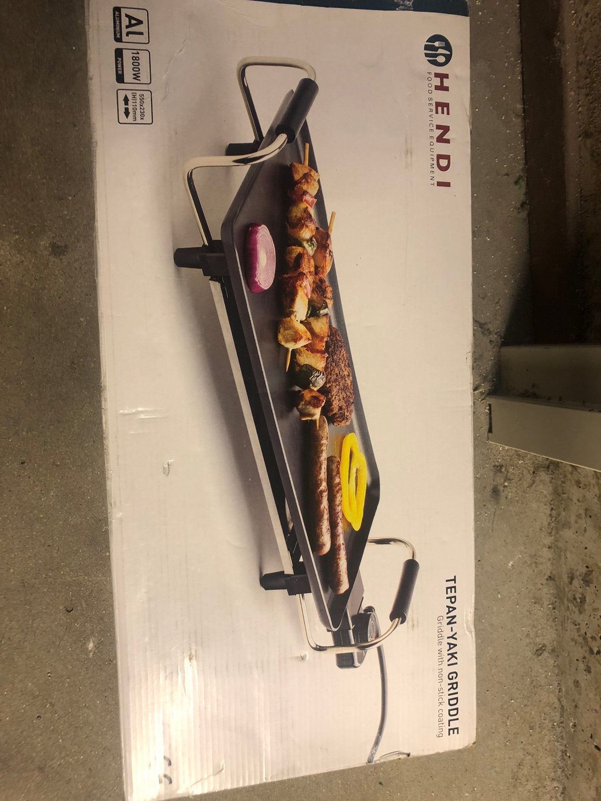 Tepan yaki, Ophalen of Verzenden, Zo goed als nieuw, 4 t/m 7 personen