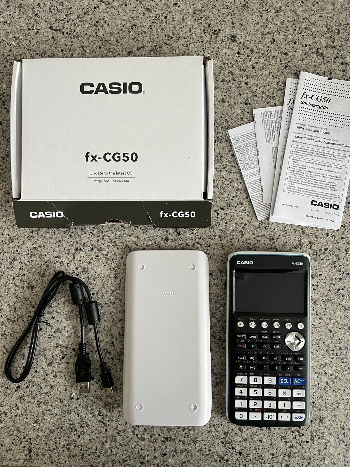Casio fx-CG50 Grafische Rekenmachine, Diversen, Ophalen of Verzenden, Grafische rekenmachine, Gebruikt