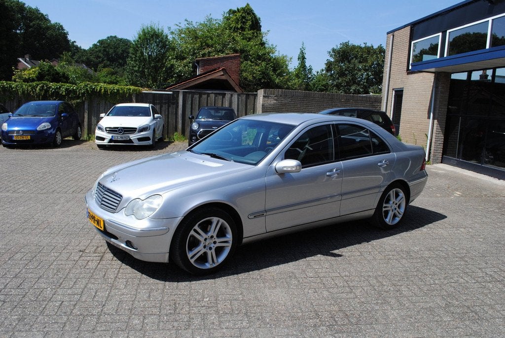 Mercedes-Benz C-klasse 180 K. Elegance AUTOMAAT, KMST 160102, Automaat, Achterwielaandrijving, Gebruikt, 1796 cc