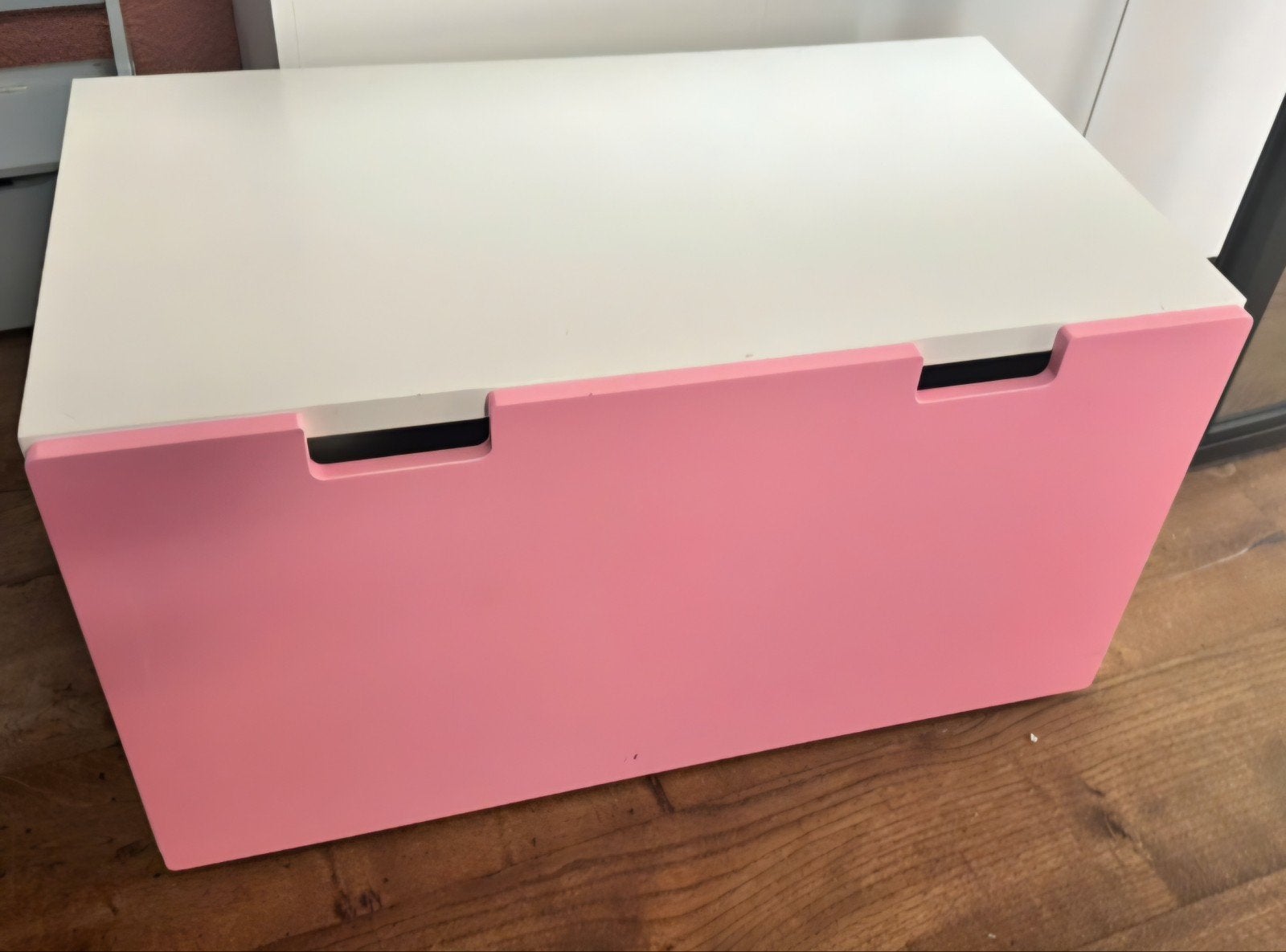 IKEA SMÅSTAD Speelgoedkist/Kast met lade - Roze/Wit, Ophalen, Gebruikt, Kast