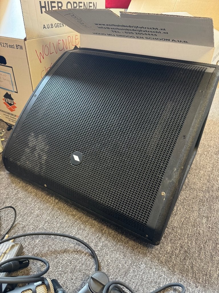 Actieve Vloermonitor Proel wd12av2, Ophalen, Zo goed als nieuw, Audio