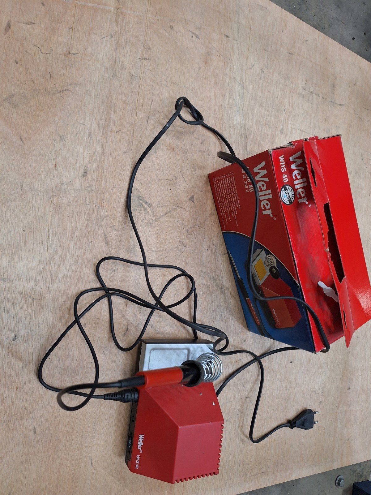 Weller WHS 40 Soldeerstation - Gebruikt, Verzenden, Gebruikt, Minder dan 150 ampère, Overige typen