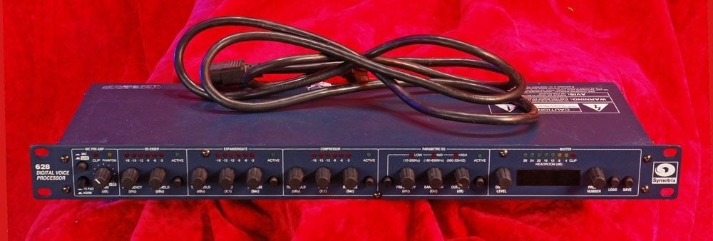 Symetrix 628 voiceprocessor, Ophalen of Verzenden, Zo goed als nieuw, Audio