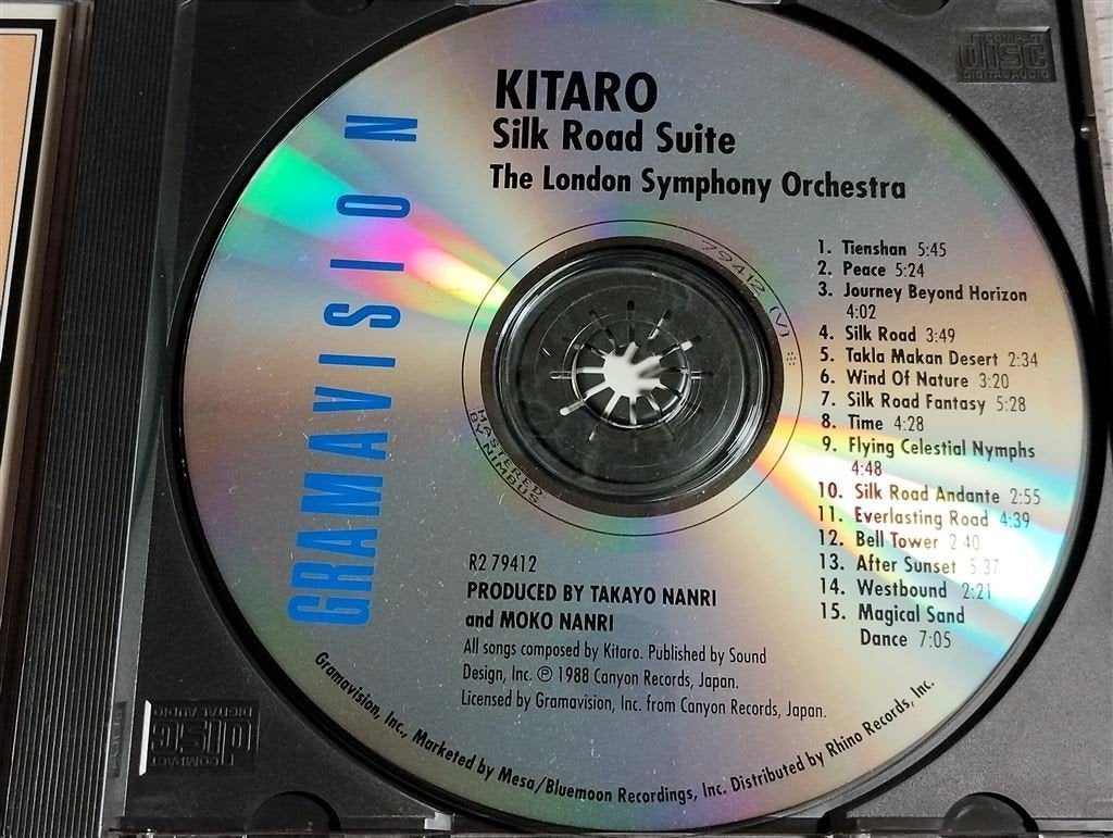Kitaro, The London Symphony Orchestra - Silk Road Suite, Ophalen of Verzenden, Classicisme, Zo goed als nieuw, Kamermuziek