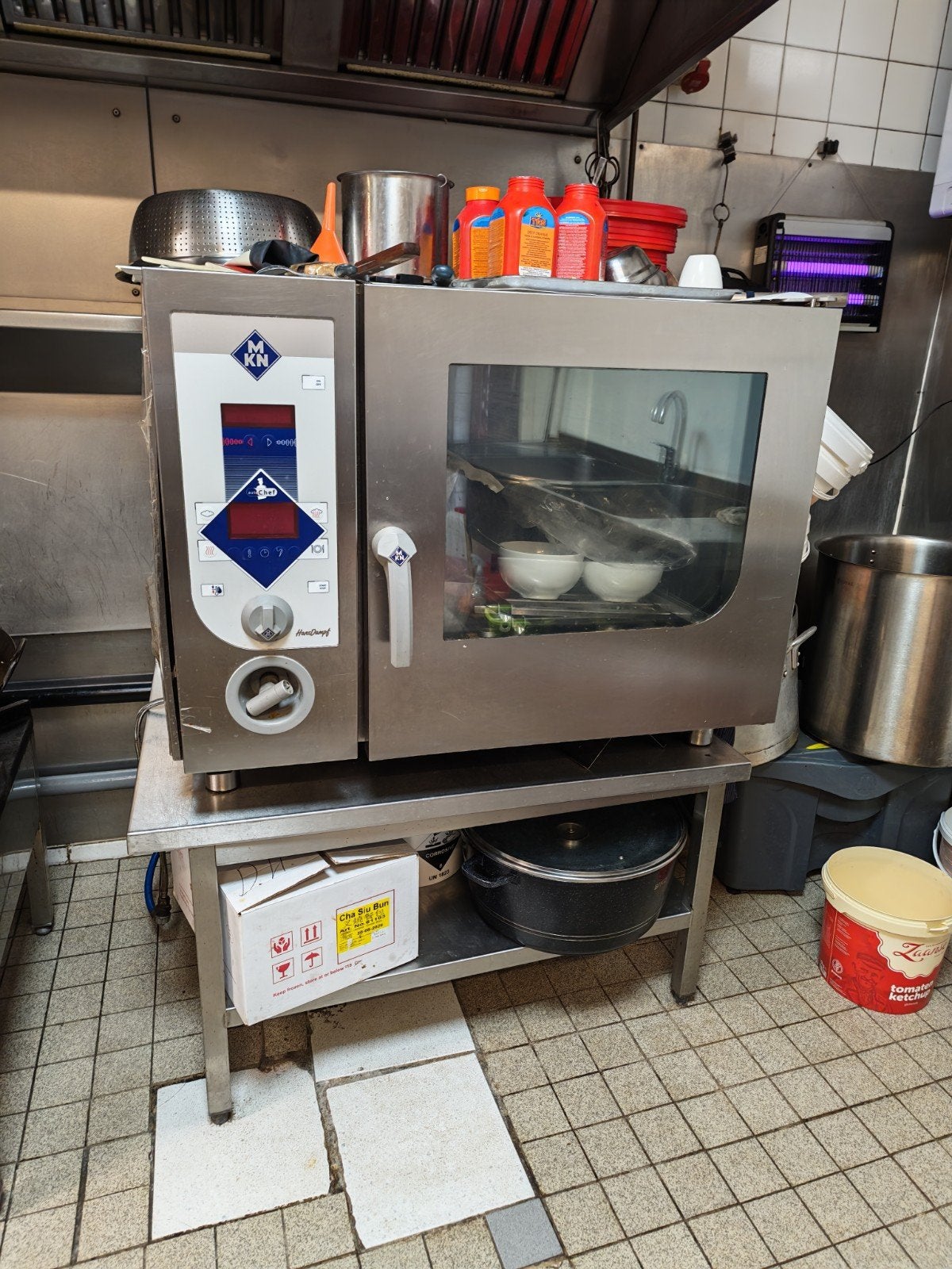 MKN Combi-oven 10.9kw/ 400v in Den Haag, Zakelijke goederen, Horeca | Keukenapparatuur, Ophalen, Gebruikt, Ovens, Magnetrons en Steamers