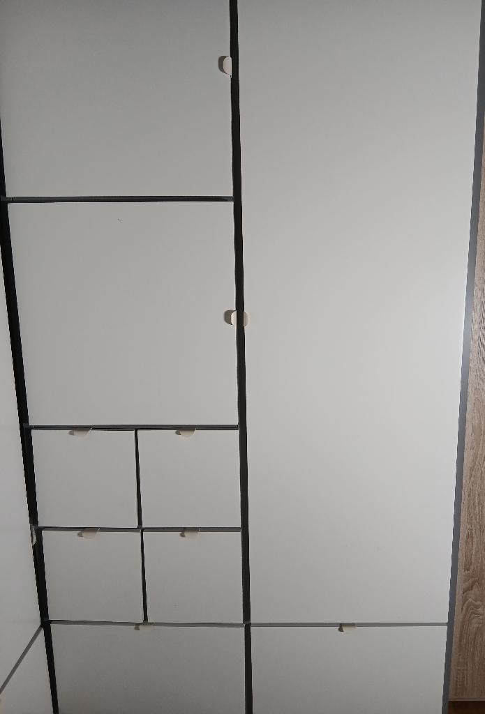 Ikea kledingkast - Visthus - 2 stuks, Huis en Inrichting, Kasten | Kledingkasten, Gebruikt, 200 cm of meer, 100 tot 150 cm, 50 tot 75 cm