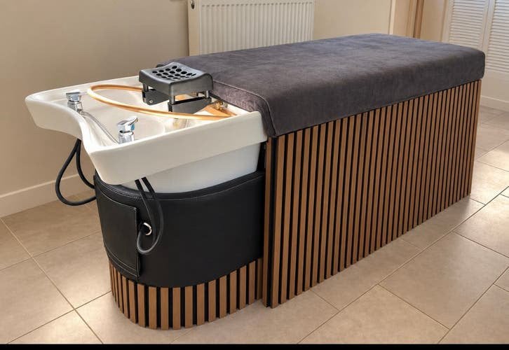 Japanse Headspa bank, Ophalen, Gebruikt, Massagetafel