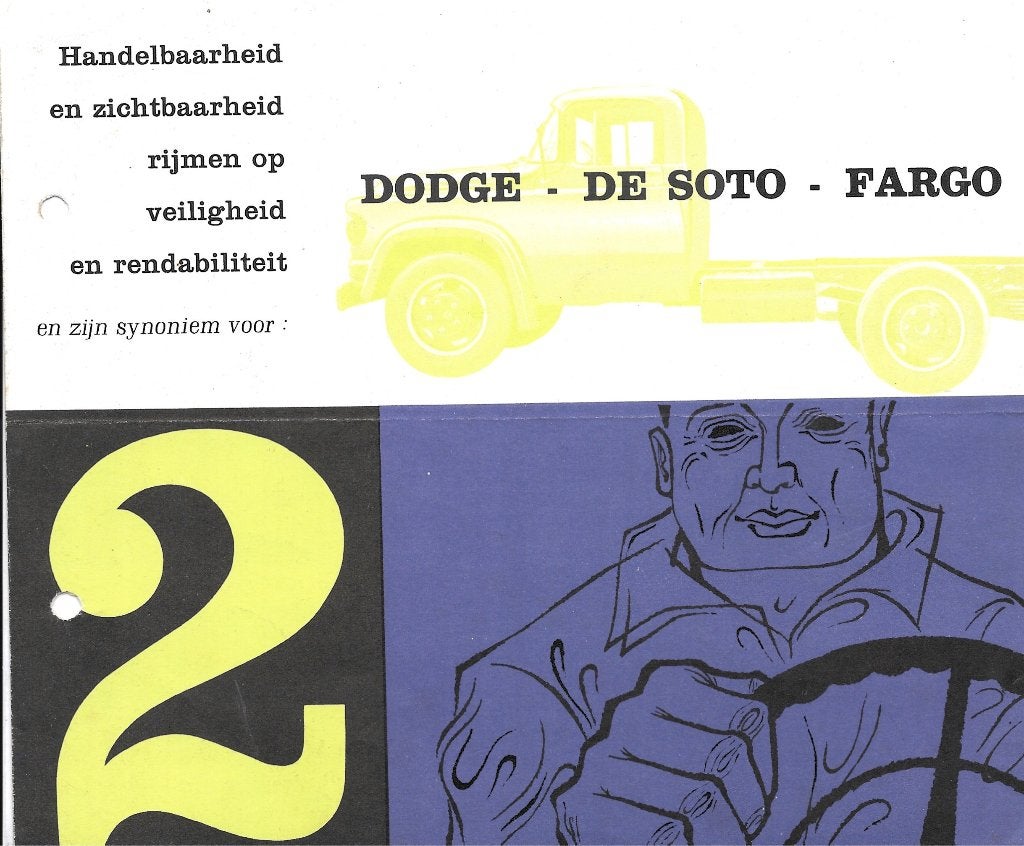 DODGE / DESOTO / FARGO  1959, Ophalen of Verzenden, Gelezen, Overige merken