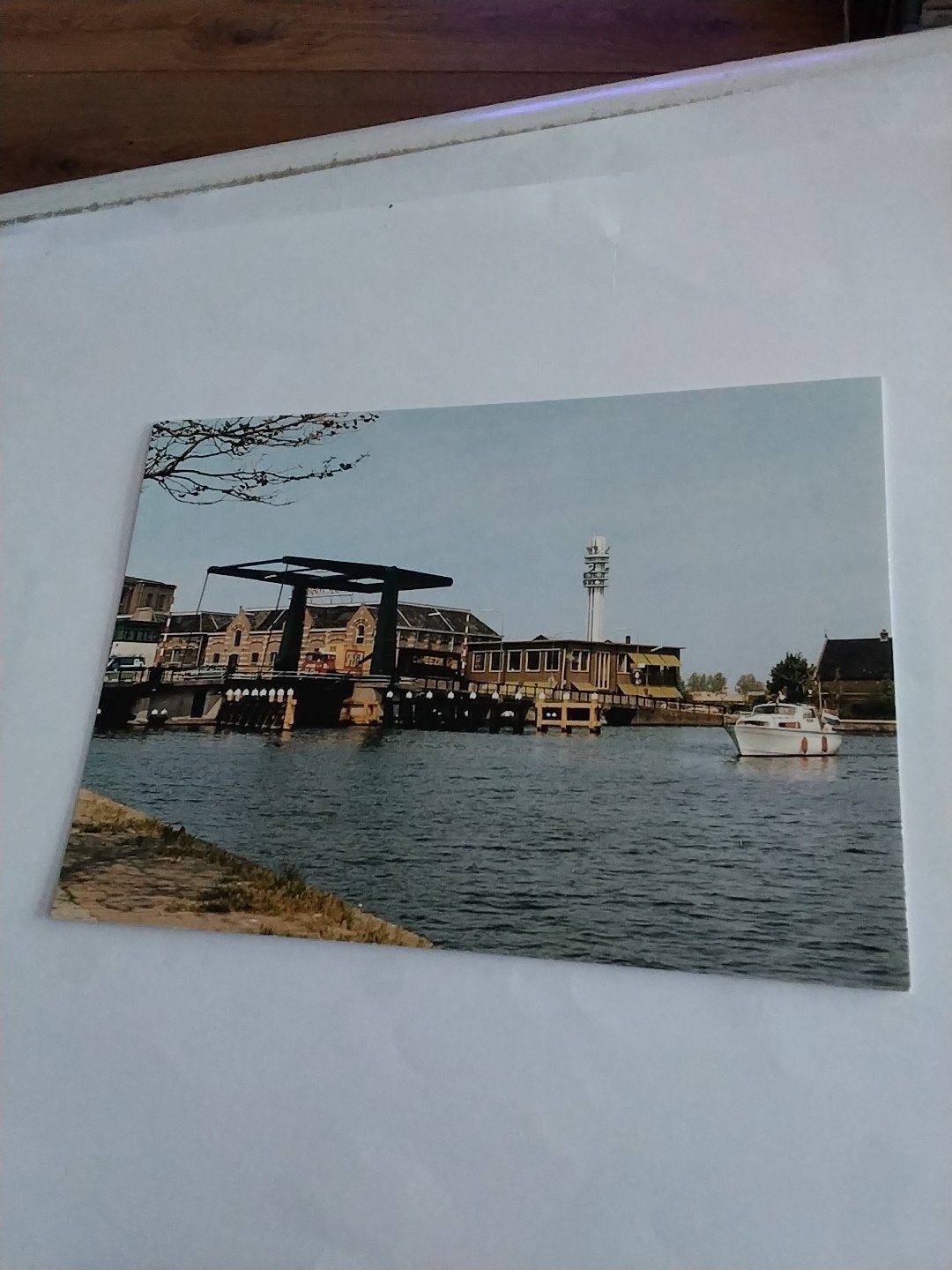 Ansichtkaart Wormerveer, Zaanbrug - Ongelopen, Ophalen of Verzenden, 1980 tot heden, Ongelopen, Noord-Holland