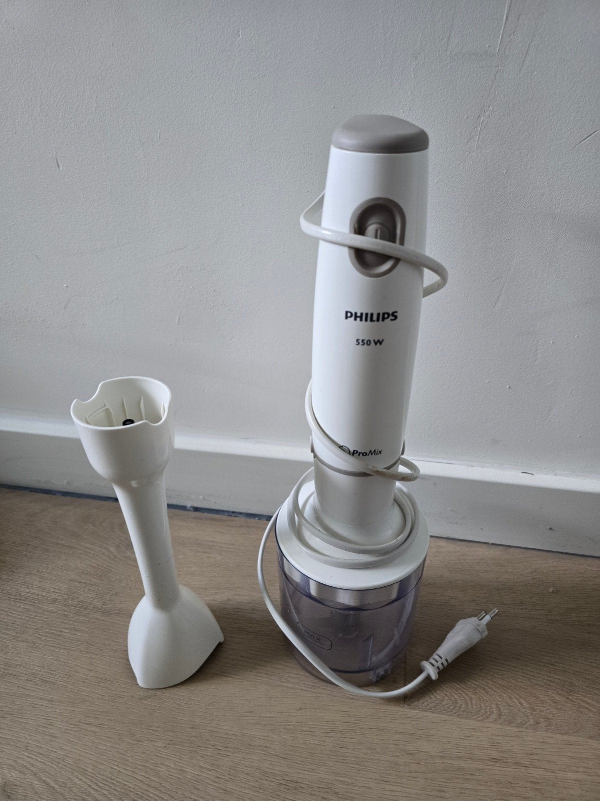 Philips Staafmixer 550W Promix - Werkt perfect!, Ophalen, Gebruikt