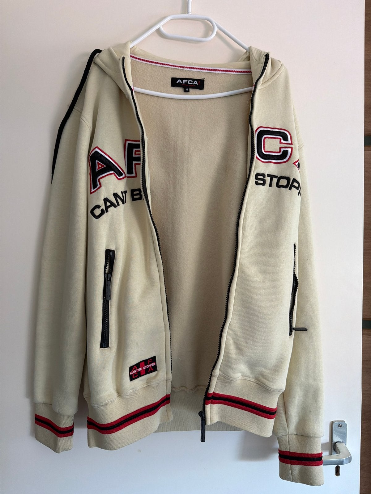 AFCA vest Maat M - Nieuw, te klein gekocht 45 euro, Maat 38/40 (M), Beige, Nieuw, Ophalen of Verzenden